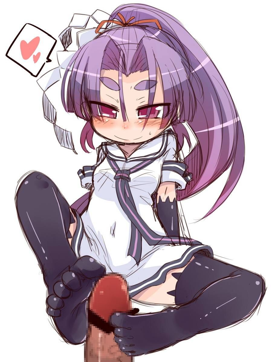 二次ロリ少女の足の裏の柔らかさを感じられる足コキで責めていただける二次エロ画像-19
