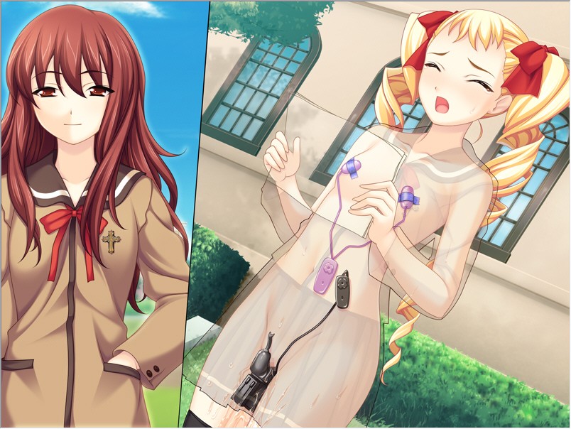 二次ロリ少女のちっぱい乳首にローターを固定したりして乳首責めの振動が気持ちいい二次エロ画像-10