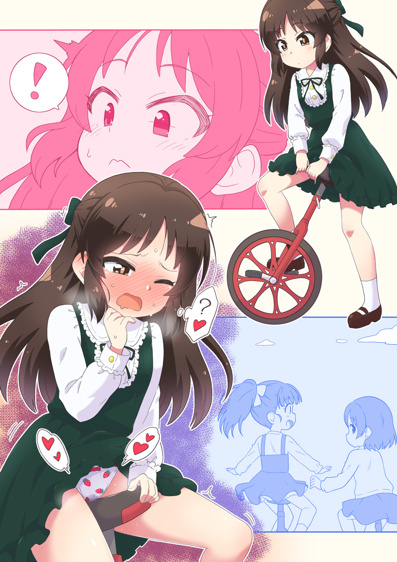 二次ロリ少女を何かに目覚めさせちゃいそうな一輪車遊具遊びしているロリ少女二次エロ画像-16