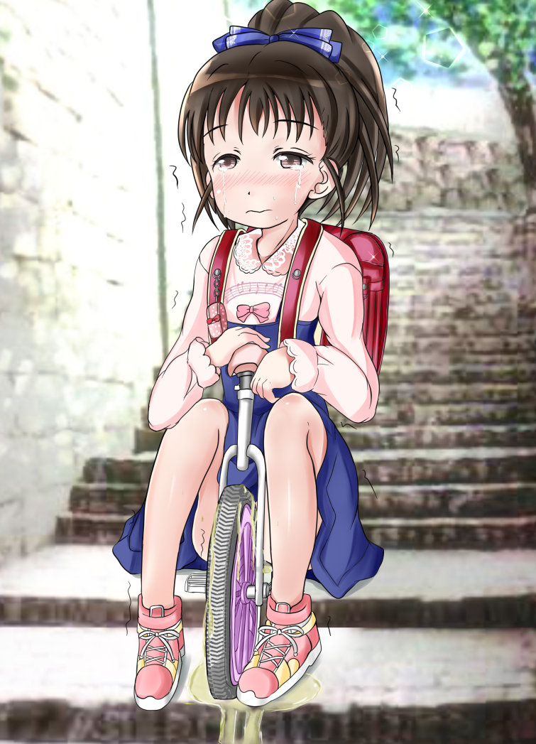 二次ロリ少女を何かに目覚めさせちゃいそうな一輪車遊具遊びしているロリ少女二次エロ画像-19