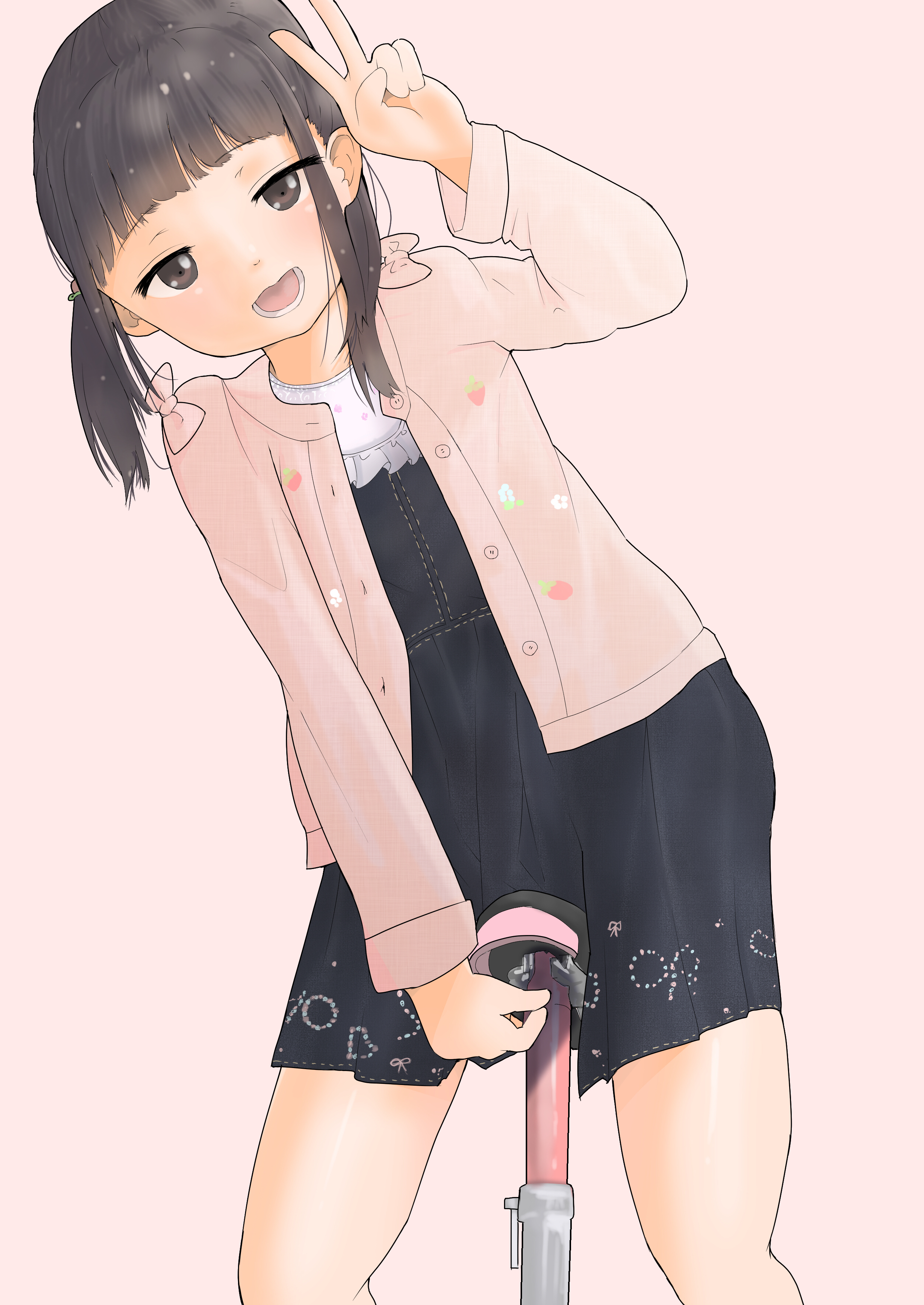 二次ロリ少女を何かに目覚めさせちゃいそうな一輪車遊具遊びしているロリ少女二次エロ画像-30