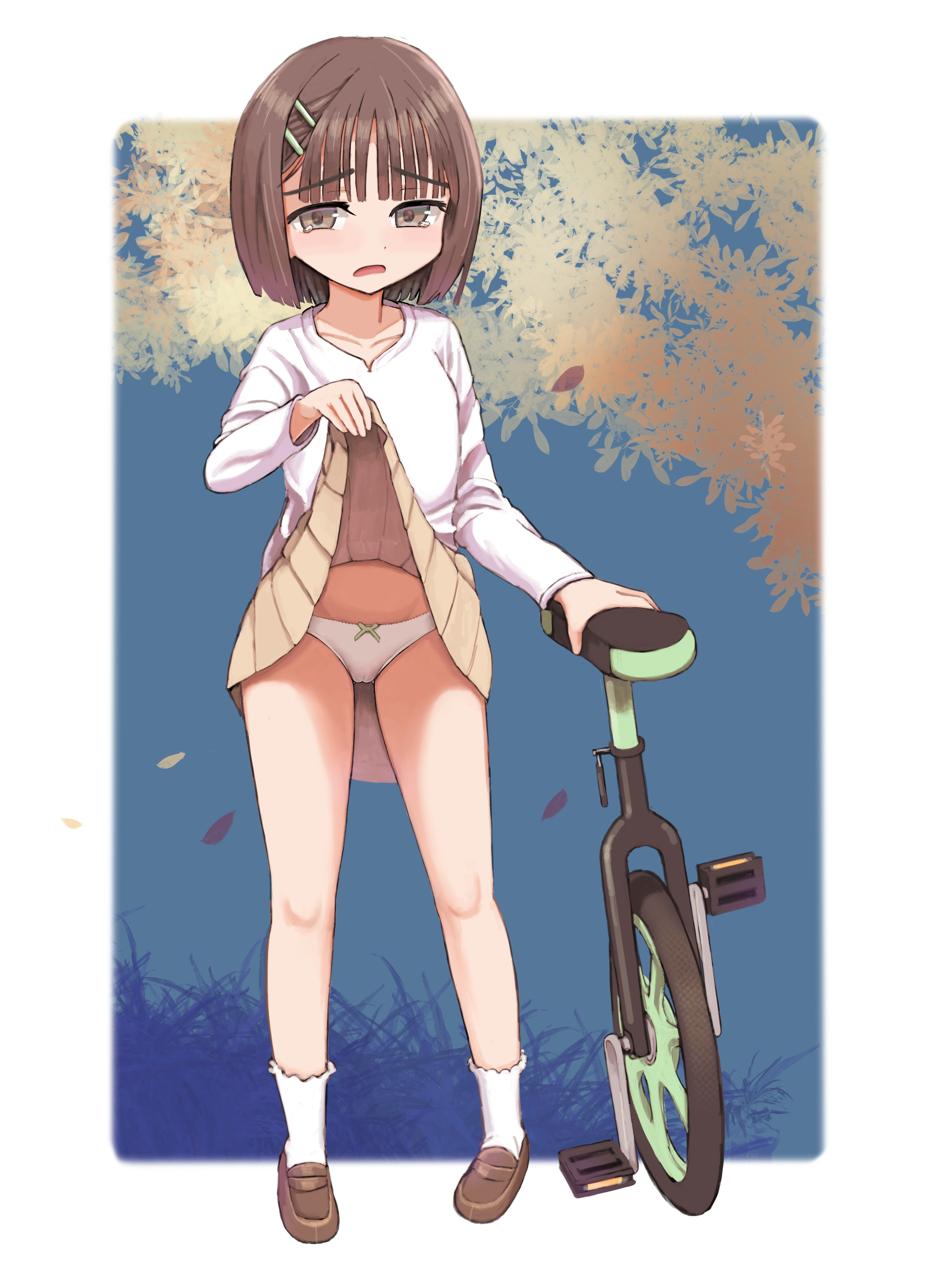 二次ロリ少女を何かに目覚めさせちゃいそうな一輪車遊具遊びしているロリ少女二次エロ画像-31