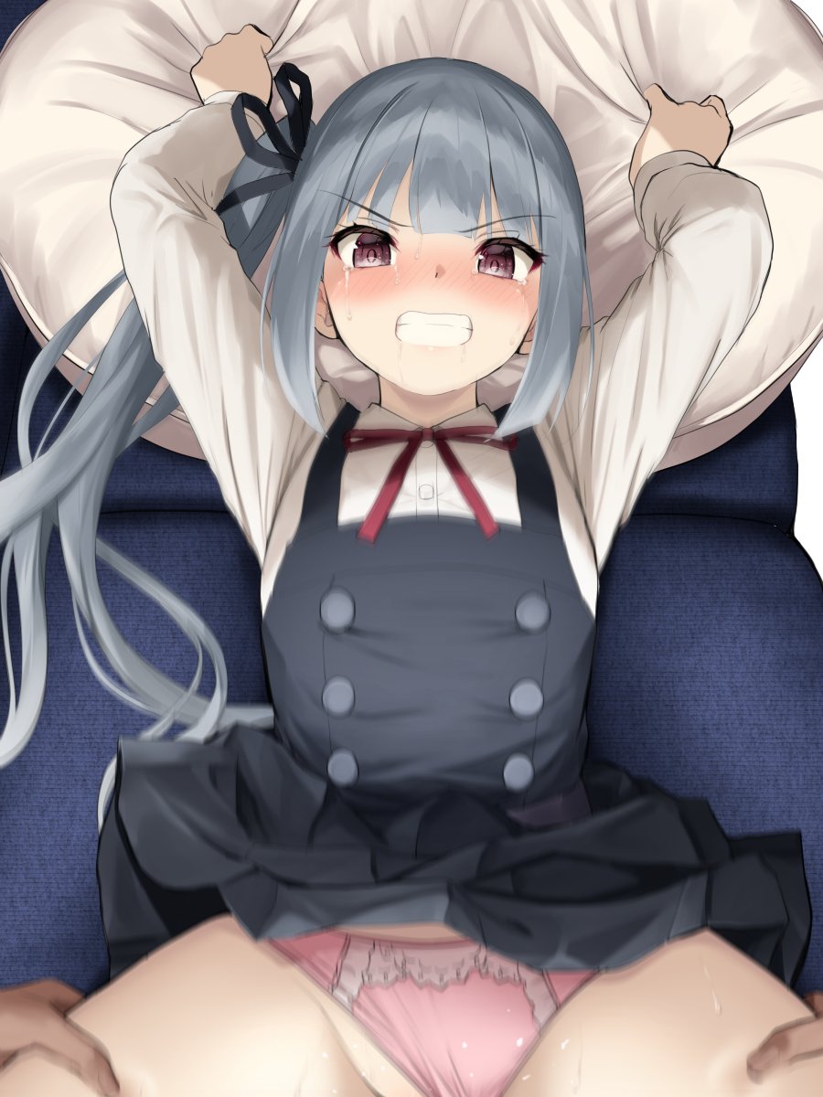 二次ロリ少女がパンツを履いたままずらし挿入でエッチな事されてるロリずらし挿入二次エロ画像-9