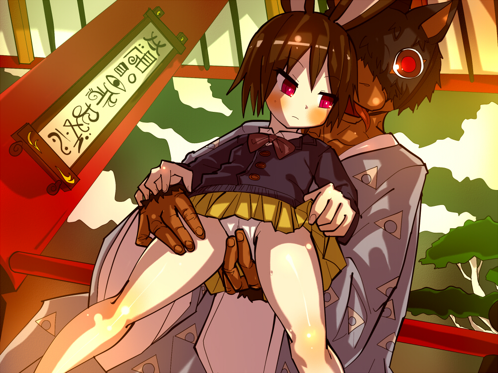 二次ロリ少女のロリすじを指で刺激して気持ちよくさせてあげちゃうロリ指マン前戯の二次エロ画像-45