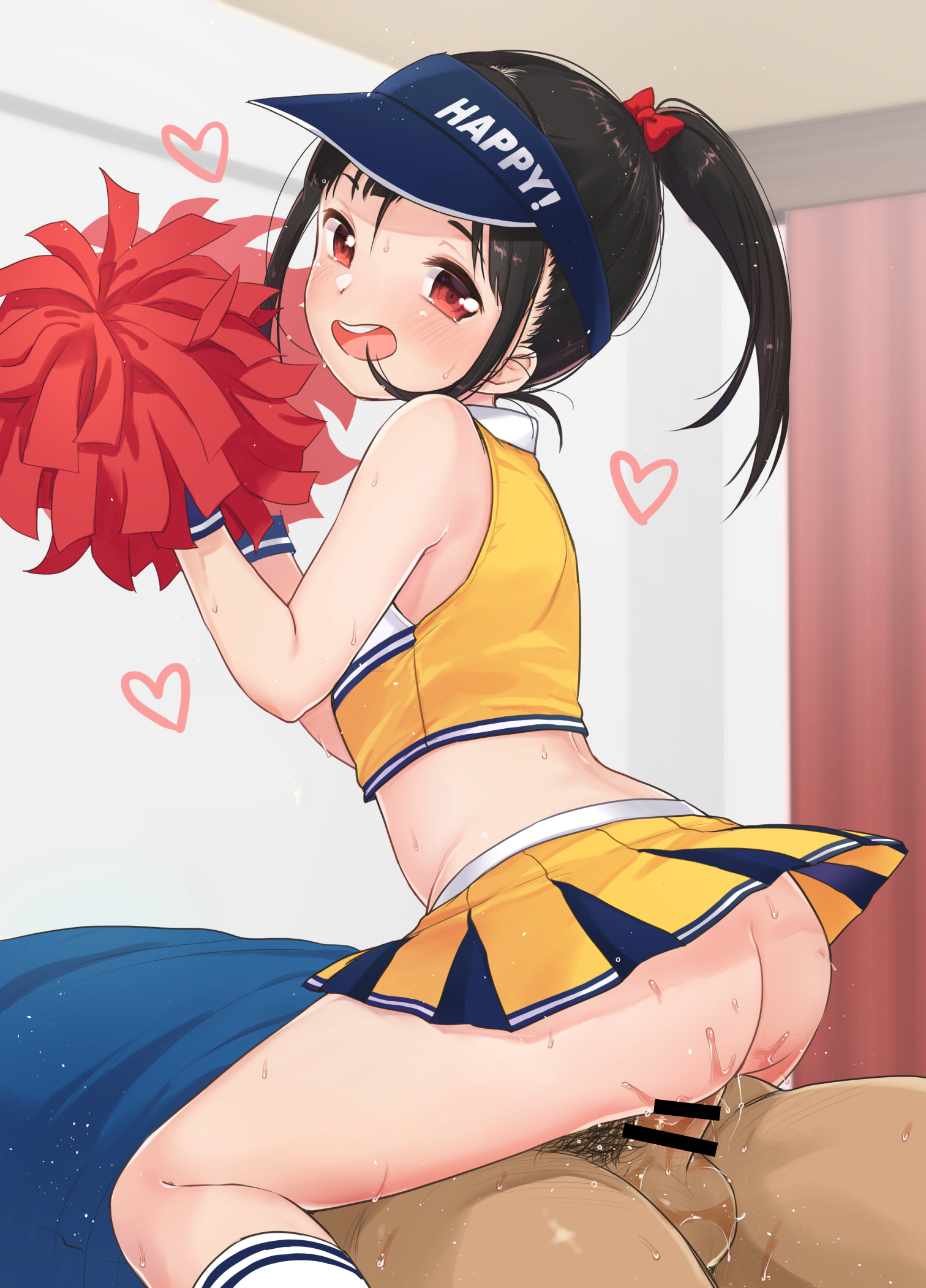 二次ロリ少女が幸せそうにセックスしているいちゃラブロリセックスの二次エロ画像-28