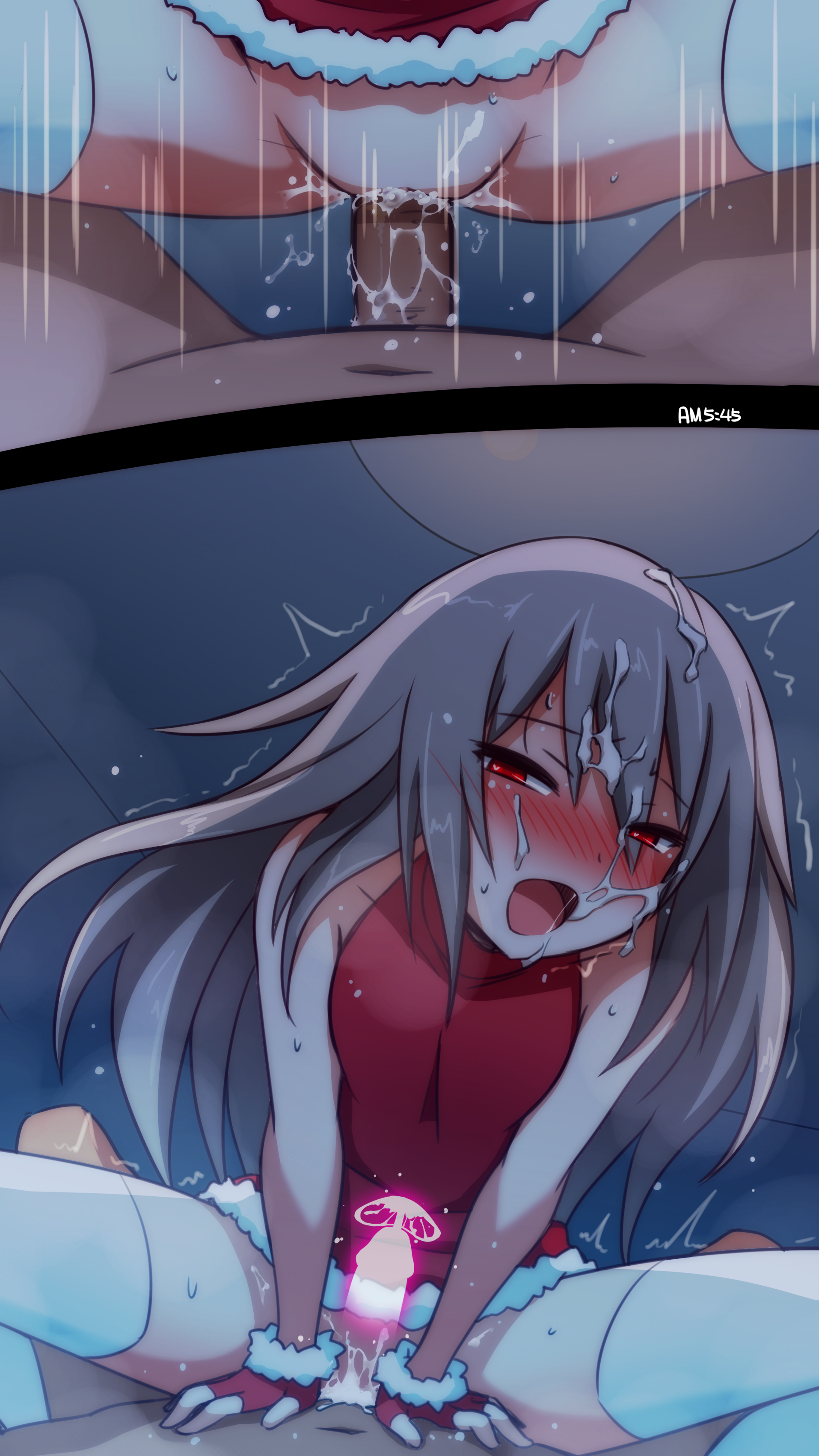 二次ロリ少女が幸せそうにセックスしているいちゃラブロリセックスの二次エロ画像-41