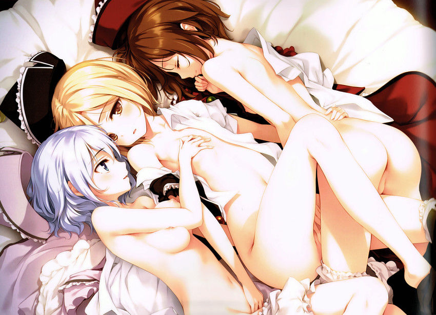 女の子が複数で女の子の良さを教えてるレズエッチ、ノンケへのレズ堕としレズレイプ二次エロ画像-24