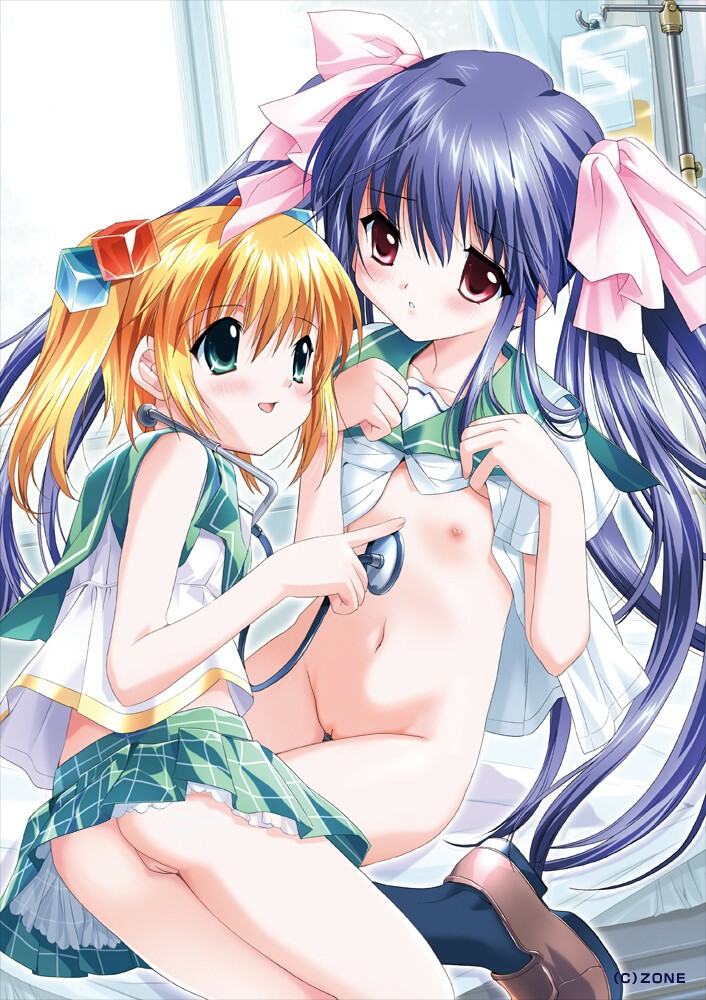 二次ロリ少女の同性エッチ、ロリレズロリ百合可愛い少女たちのイチャラブ二次エロ画像-22