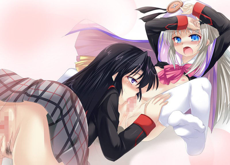 二次ロリ少女がきれいにしてるか確認で同性にロリマンコ舐められちゃうロリレズクンニ二次エロ画像-7