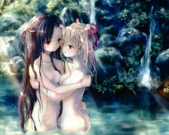 貧乳ロリ同士で絡み合っているレズ画像のエロさがどれだけ高いかを検証してみたいロリレズ二次エロ画像-5