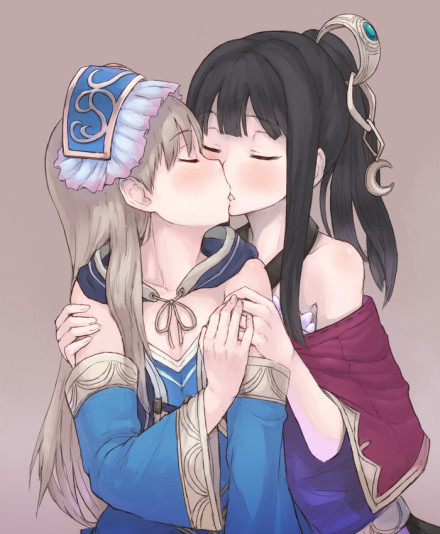 貧乳ロリ同士で絡み合っているレズ画像のエロさがどれだけ高いかを検証してみたいロリレズ二次エロ画像-10