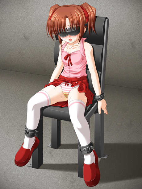 二次ロリ少女に目隠ししてエッチな事しちゃう拉致った感満載の目隠しロリ二次エロ画像-5