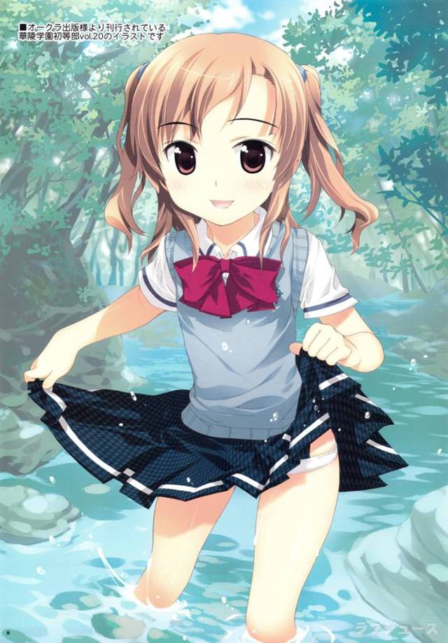 大人の挑発スカートたくし上げして挑発しちゃう年ごろロリ少女たち！-30