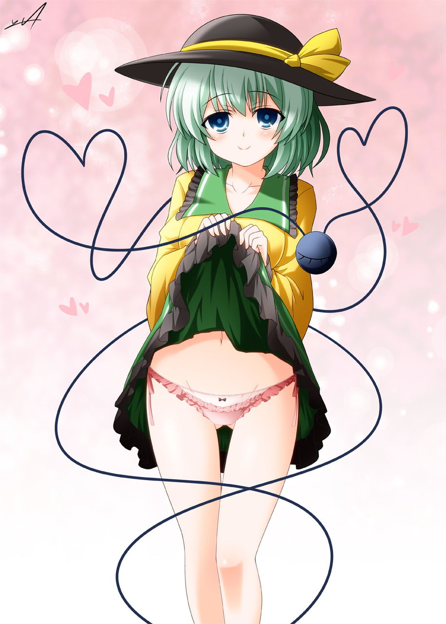 二次ロリ少女が涼しくなってきたけどスカートたくし上げて涼をとるようなたくし上げロリ二次エロ画像-15