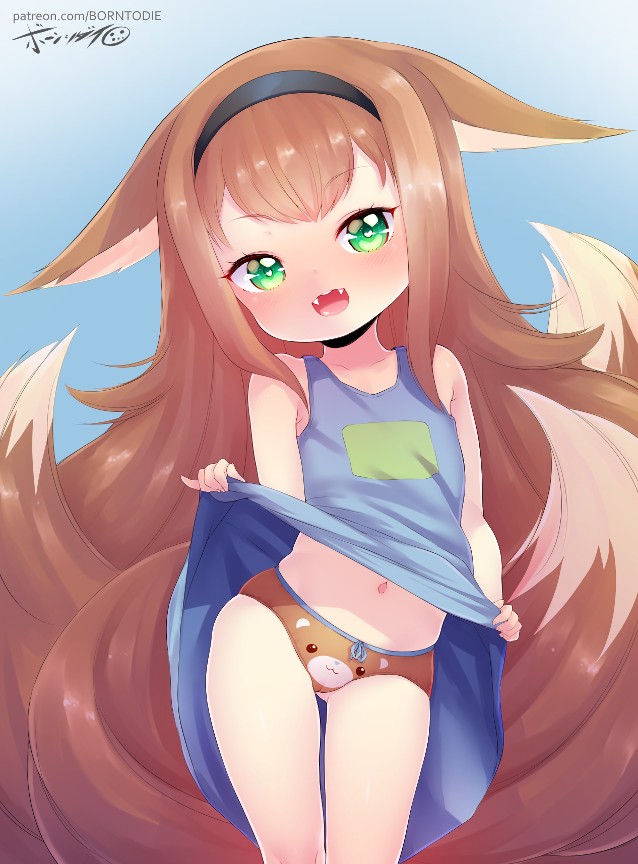 二次ロリ少女が涼しくなってきたけどスカートたくし上げて涼をとるようなたくし上げロリ二次エロ画像-37