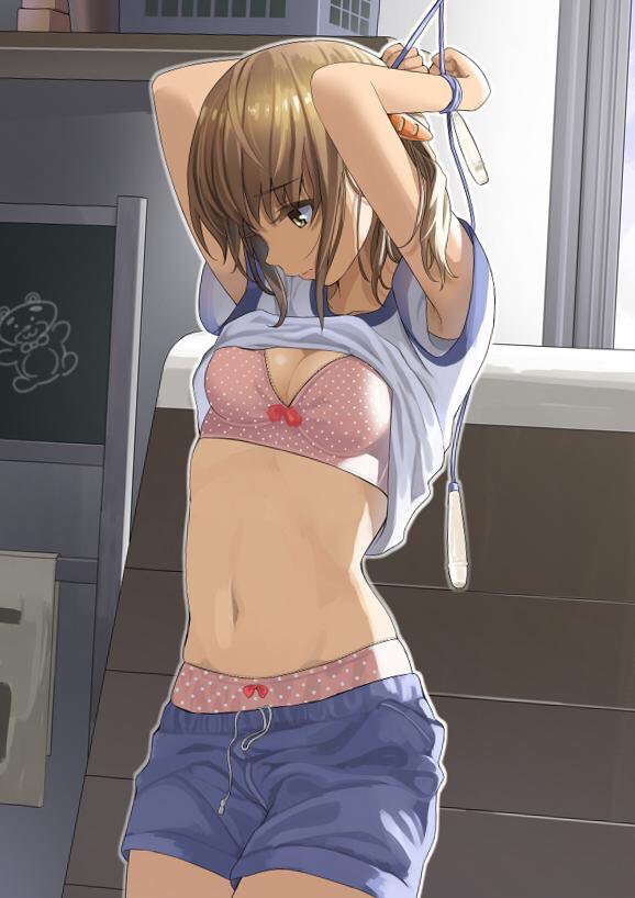 子供の日なので子供っぽいロリ少女の大人の真似してエッチな格好してるロリセクシーポーズの二次エロ画像-7