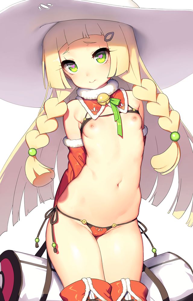 子供の日なので子供っぽいロリ少女の大人の真似してエッチな格好してるロリセクシーポーズの二次エロ画像-10