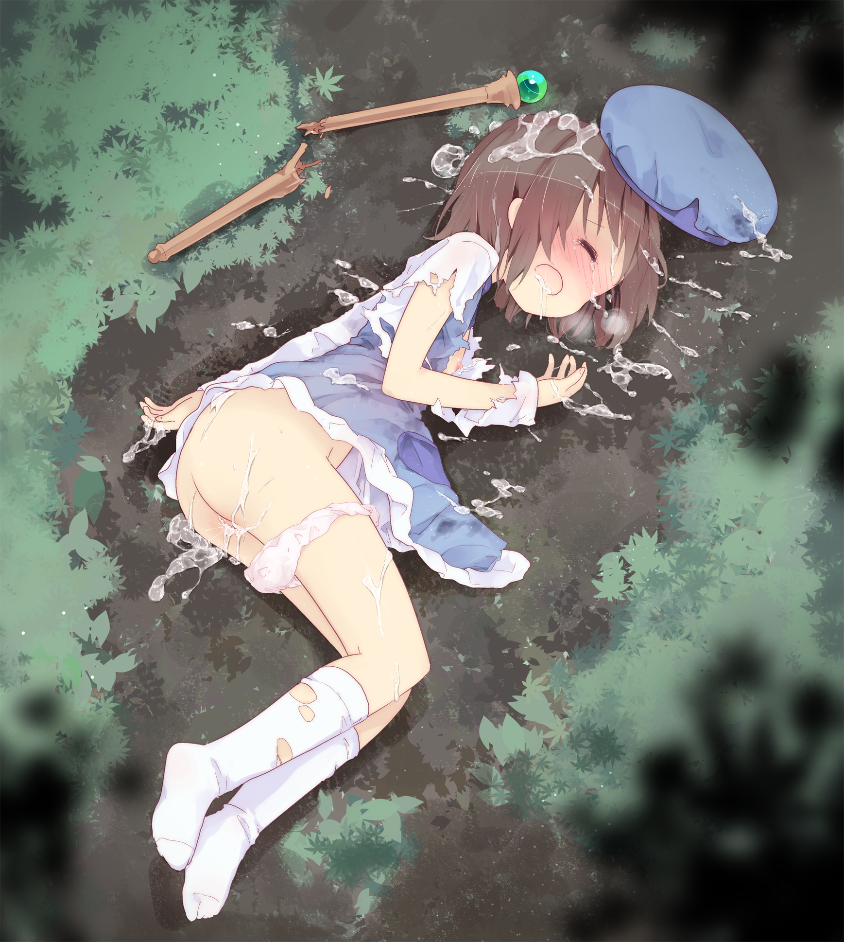 二次ロリ少女がたっぷり犯されてやり捨てられ目も感情も死んでるロリレイプ後二次エロ画像-37