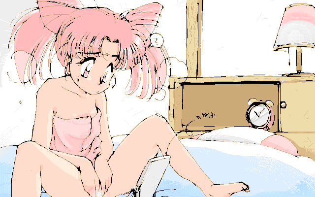 二次ロリ少女が自分のマンコの形を鏡で確認してる鏡映しミラーまんこロリマンコ二次エロ画像-2