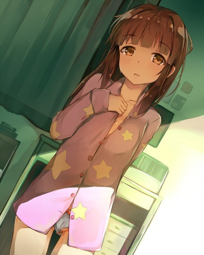 二次ロリ少女が半裸でエッチな恰好、姿で挑発してきて襲わないわけにはいかない二次エロ画像-21