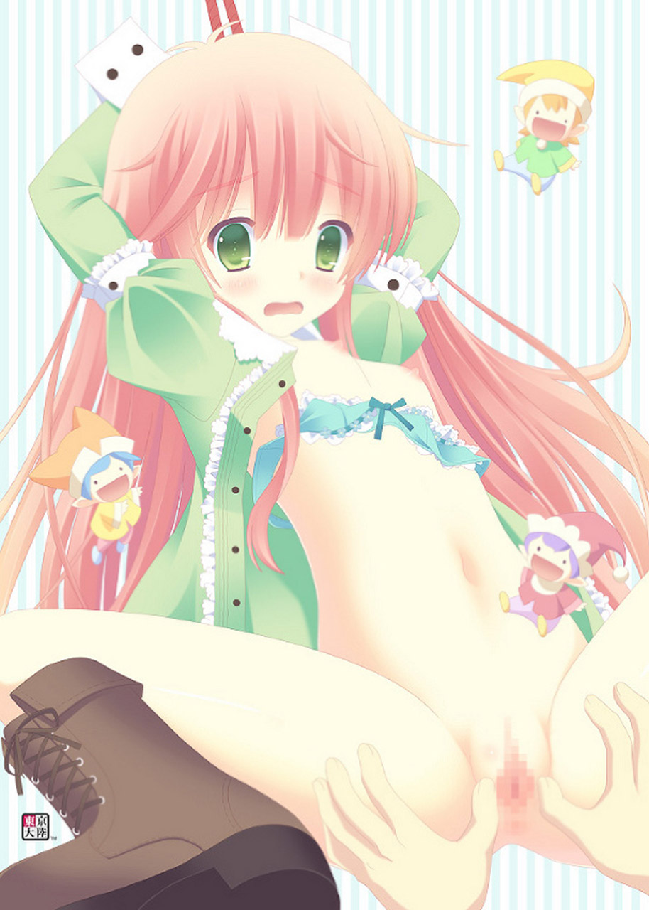 二次ロリ少女のロリマンくぱぁでかわいいロリマンコの中を見て幸せになる二次エロ画像-64
