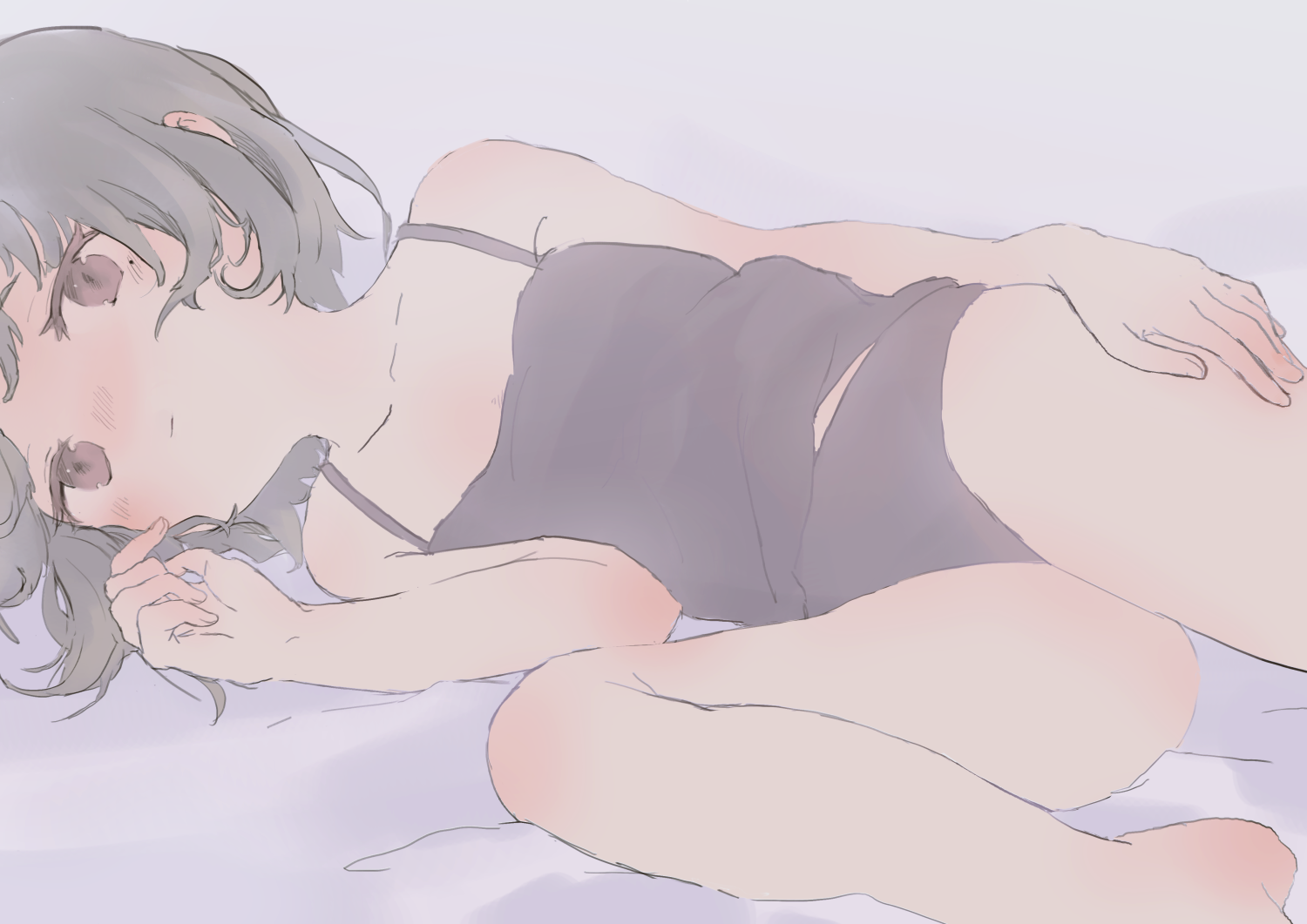 二次ロリ少女がベッドで待ってくれてる添い寝とかいたずらしたいロリベッド誘惑二次エロ画像-50