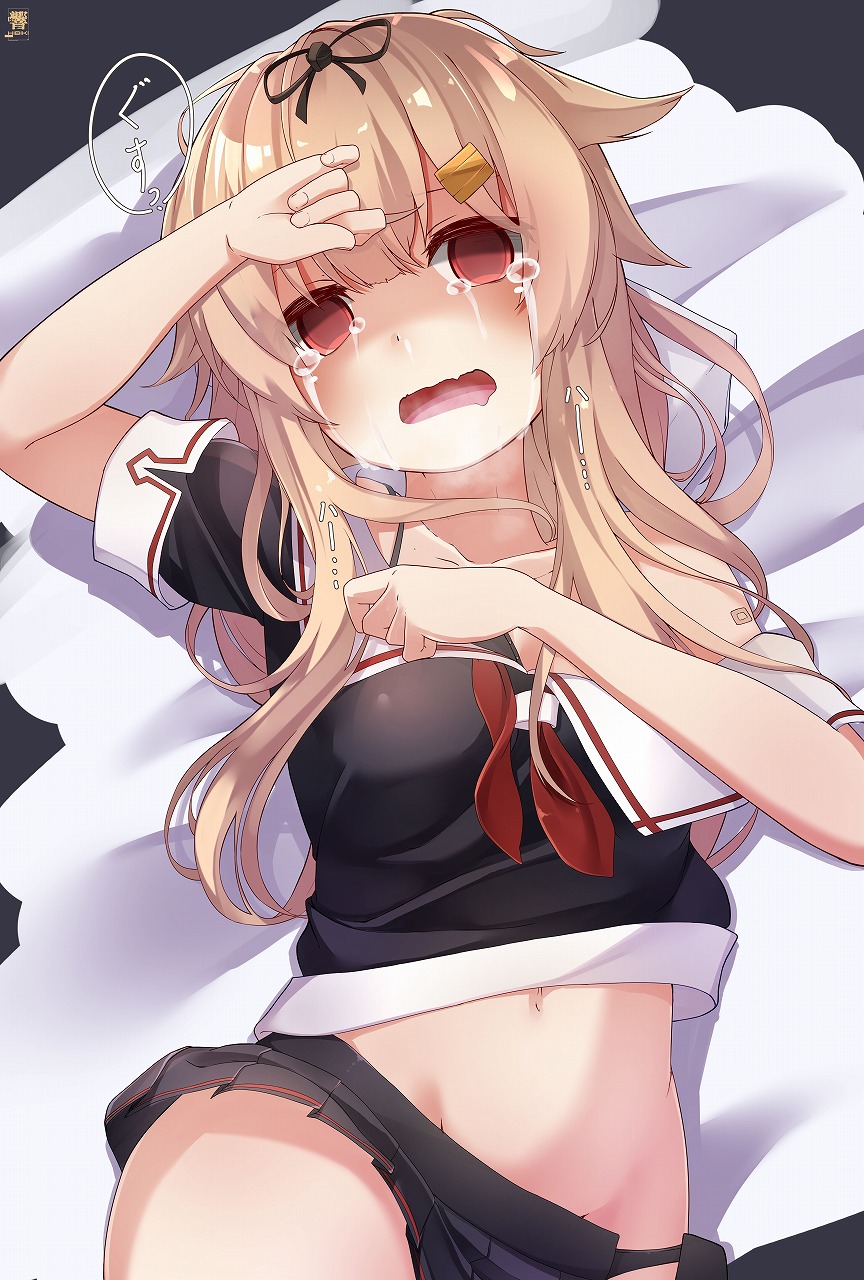 二次ロリ少女が好き放題犯されてしまってひどい目にあったレイプ後って感じの二次エロ画像-59