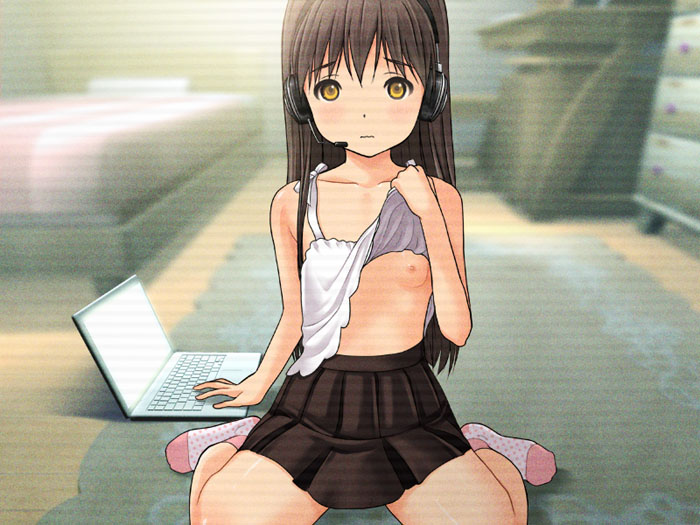 二次微ロリ少女の承認欲求を満たしたいお年頃で自撮り晒しちゃう黒歴史二次エロ画像-21