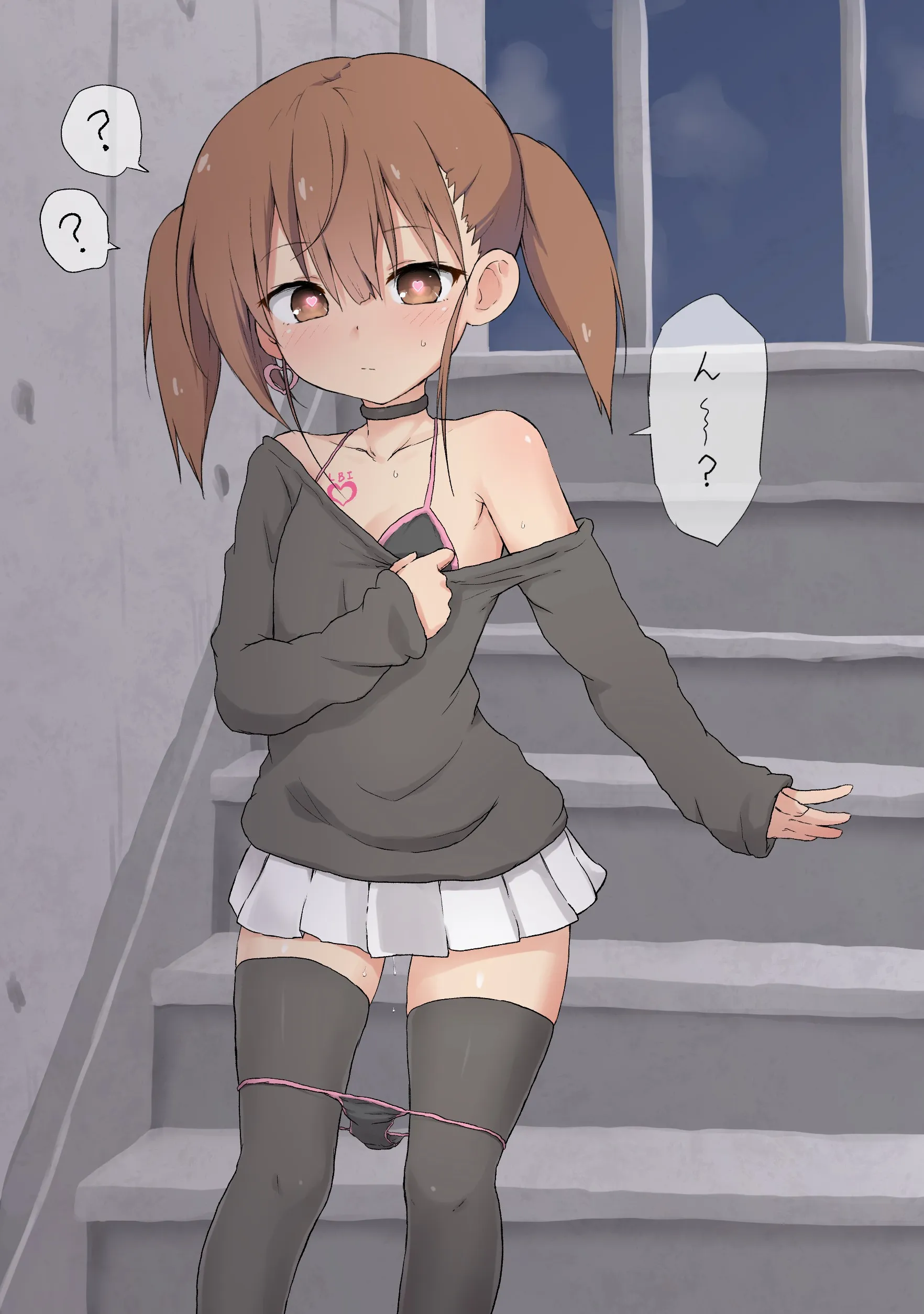 二次ロリ少女が催眠状態でエッチな格好をさせられてもエッチな事しても平然としてる催眠ロリ二次エロ画像-14