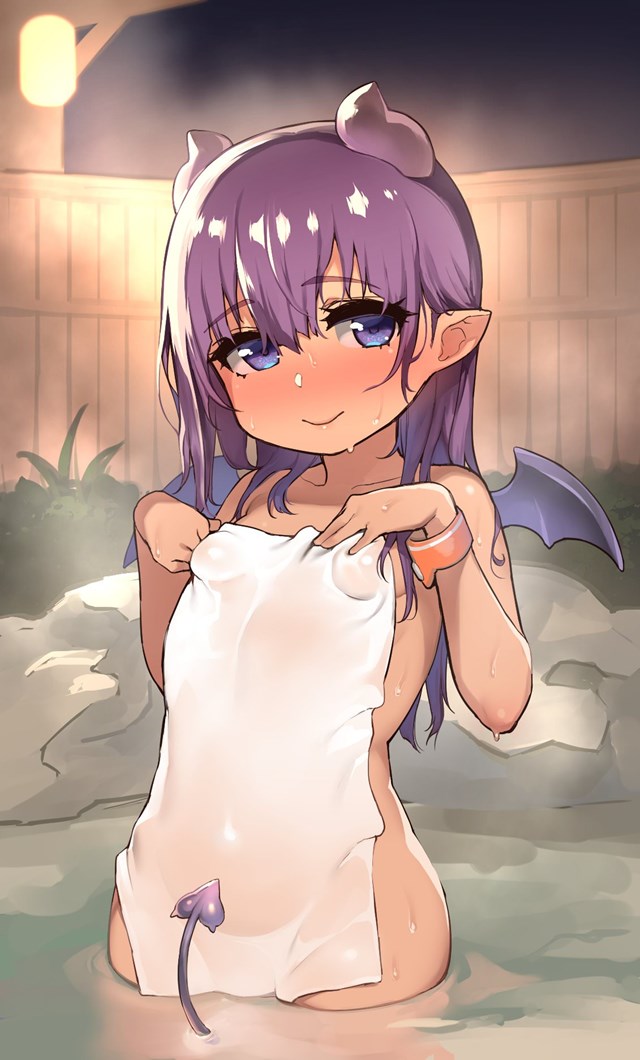 二次ロリ少女が寒い時期お風呂に入ったり一緒にお風呂したりするおふロリ二次エロ画像-26