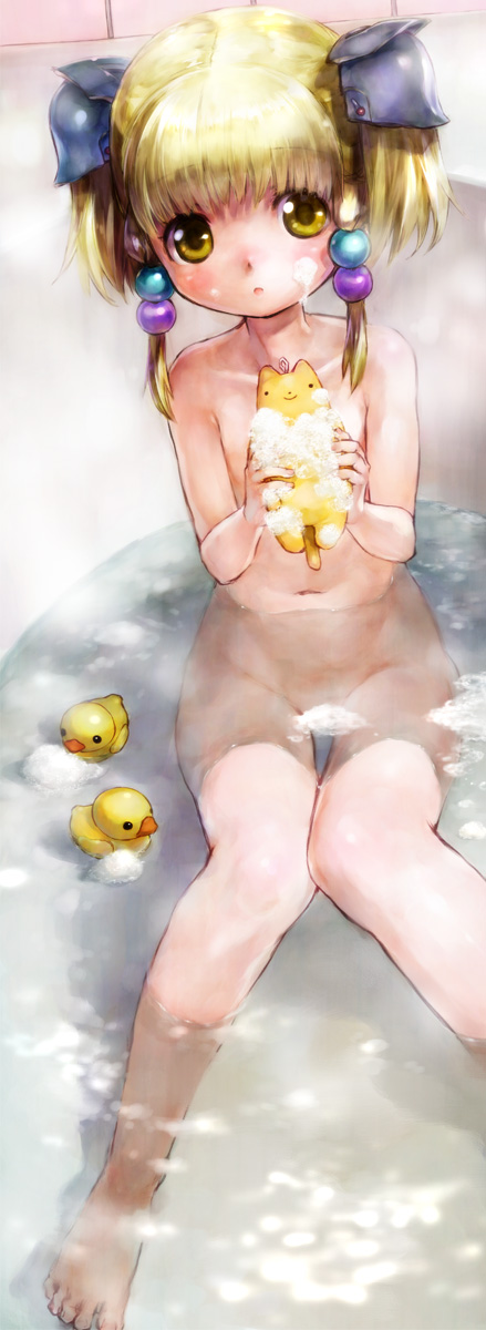 二次ロリ少女が寒い時期お風呂に入ったり一緒にお風呂したりするおふロリ二次エロ画像-32