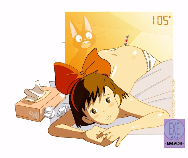 二次ロリ少女のの風邪ひき看病で役得エッチ！検温や座薬挿入や清拭など看病二次エロ画像-28