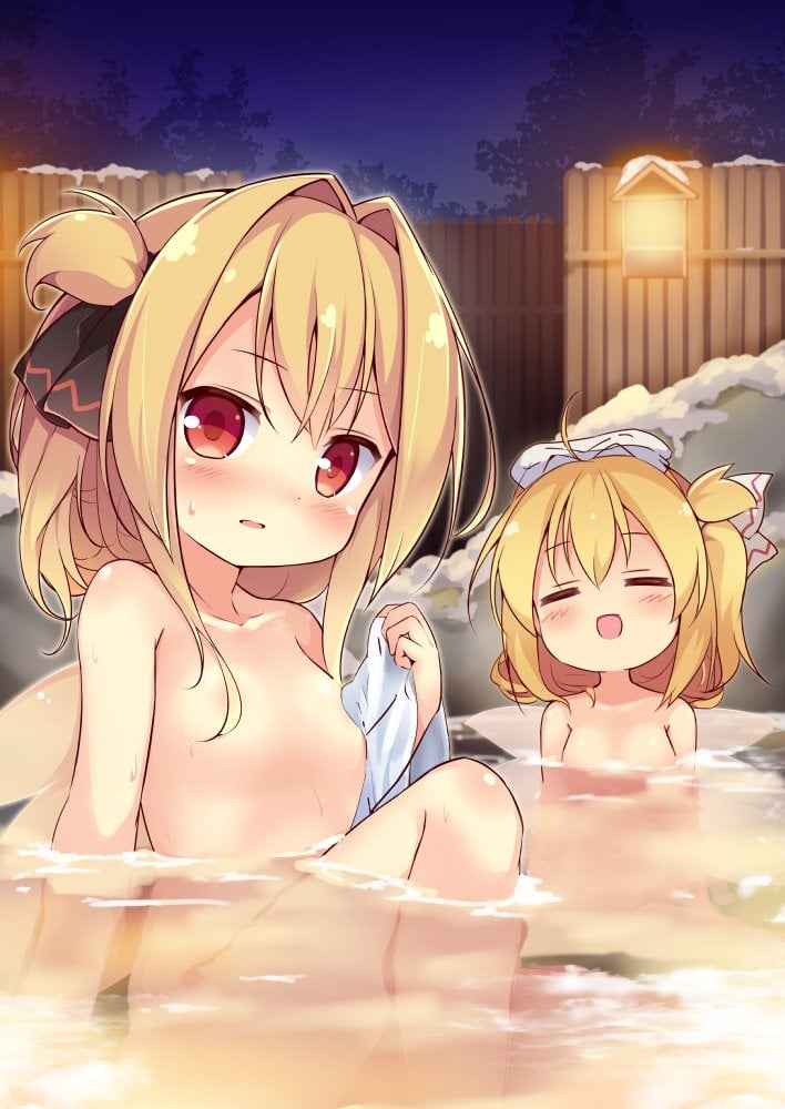二次ロリ少女が寒くなってきたのでお風呂で温まってるおふロリ二次エロ画像-20
