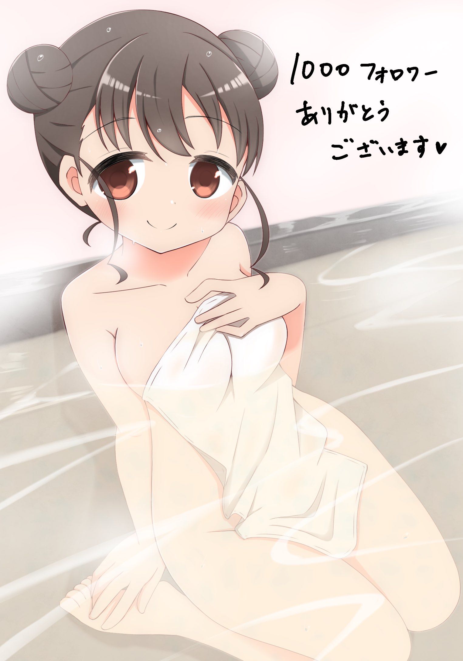 二次ロリ少女が寒くなってきたのでお風呂で温まってるおふロリ二次エロ画像-29