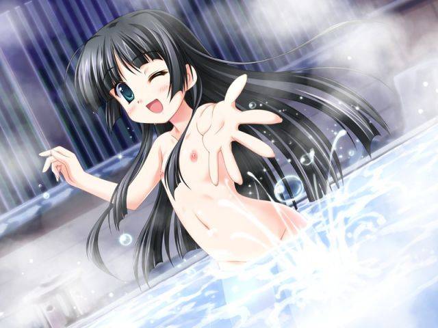 二次ロリ少女とお風呂に一緒に入りたい気もするけどまずはしっかり温まってほしいロリ入浴二次エロ画像-22