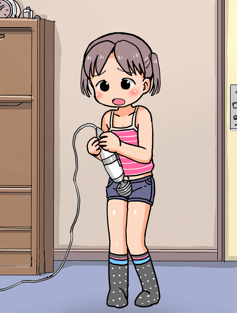 二次ロリ少女が電動マッサージ器の振動で快感に耐えられなくなってる電マロリアクメ二次エロ画像-38