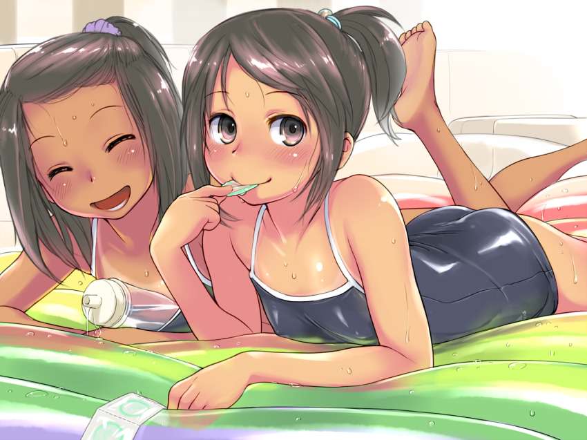 二次ロリ　鎖骨　乳首　B地区　チラリズム　フェチ　首筋　二次萌え画像