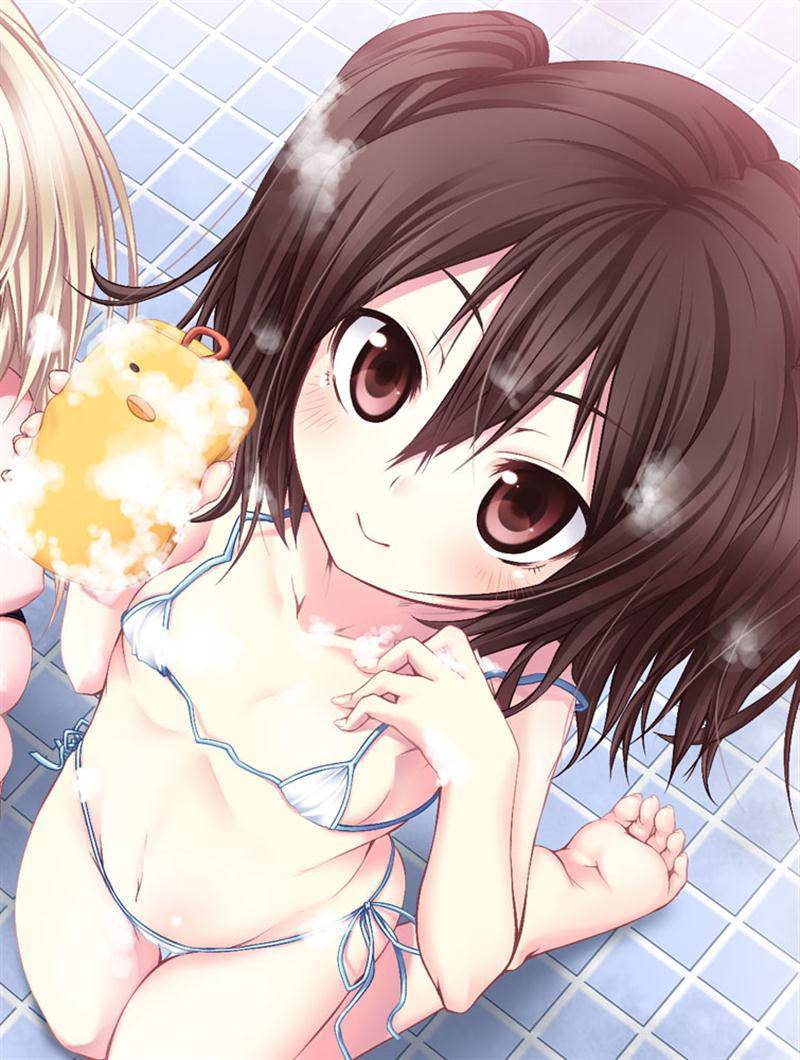 完膚なきまでにくびれの無い幼児体系なロリ少女の寸胴エロ画像-22