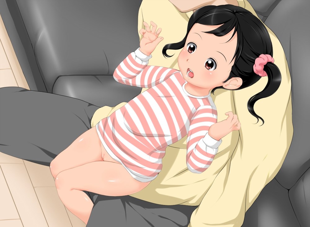 ロリと言うかペドいJYやJS低学年のようなイカ腹ペドロリ少女たちの二次エロ画像-13