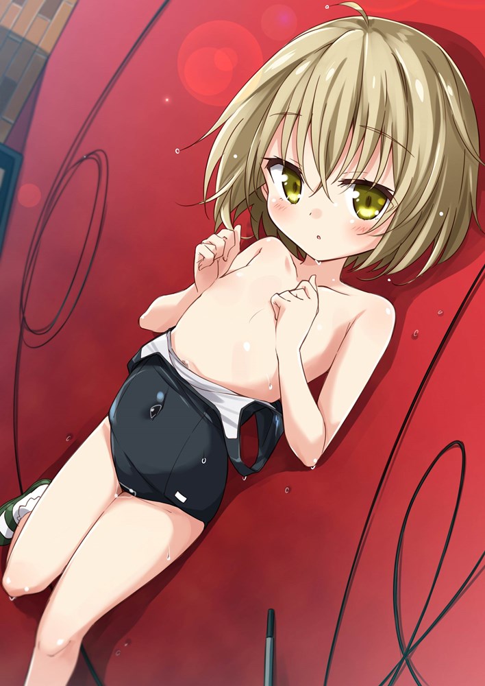 ロリと言うかペドいJYやJS低学年のようなイカ腹ペドロリ少女たちの二次エロ画像-25