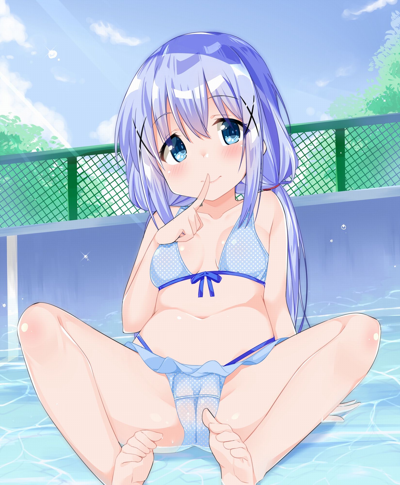 二次ロリ少女のぷにぷにロリボディが柔らかそうでたまらないロリつるぺたぷにぷに二次エロ画像-38