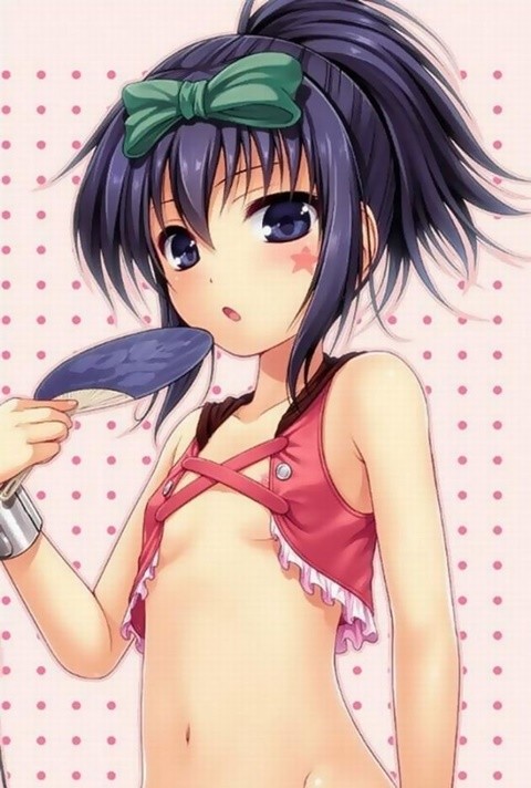 活発そうな二次ロリポニテ美少女たちのエッチでかわいい快活ポニテロリ二次エロ画像-16
