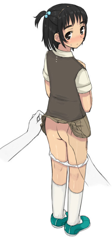 二次ロリ少女の恥じらいの表情は何物にも勝るおかずに感じる二次エロ画像-2