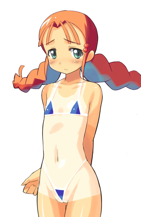 二次ロリ少女の恥じらいの表情は何物にも勝るおかずに感じる二次エロ画像-6