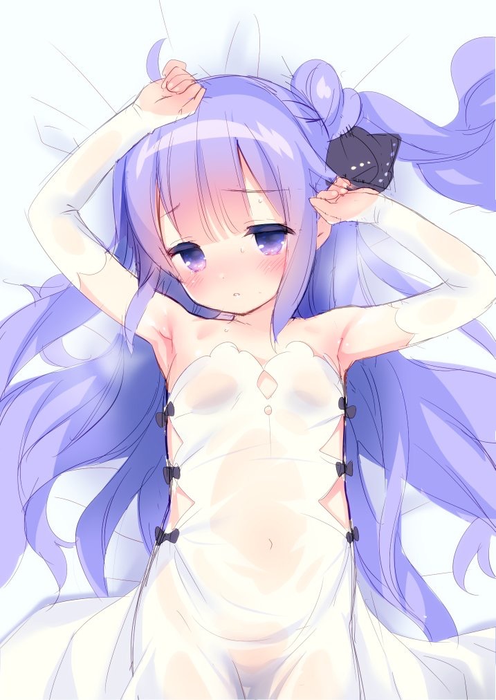 二次ロリ少女の恥じらいの表情は何物にも勝るおかずに感じる二次エロ画像-16