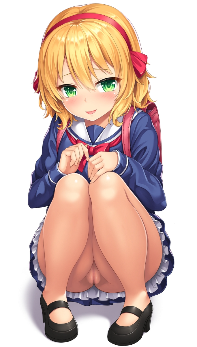 二次ロリ少女のスジがよく見えるロリマンスジを堪能しちゃう二次エロ画像-25