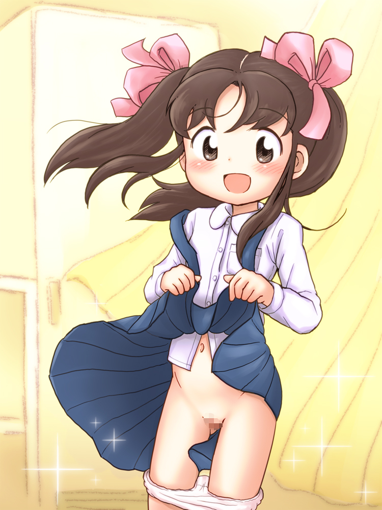 二次ロリ少女の幼い幼ロリボディを堪能して、スジとか見えたり見えなかったりな二次エロ画像-38