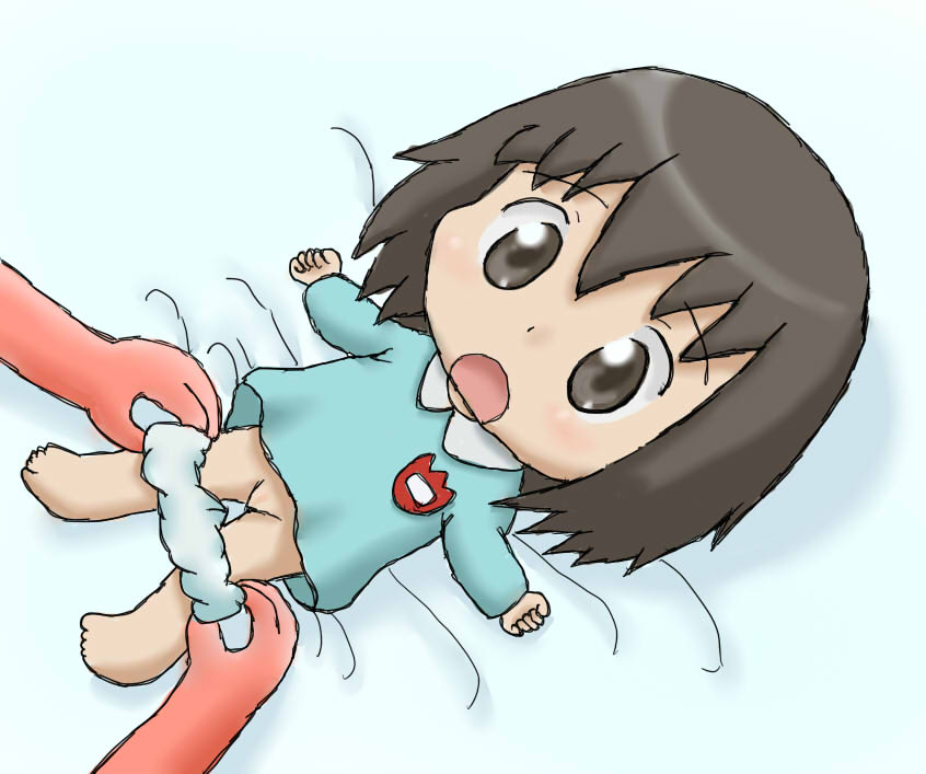 二次ペドぷにぷに幼稚園児のスモックがよく似合う危険だけどかわいいイカ腹ペド二次エロ画像-10