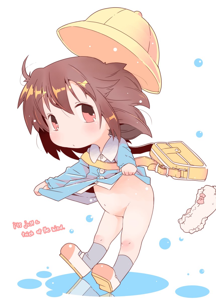 二次ペドぷにぷに幼稚園児のスモックがよく似合う危険だけどかわいいイカ腹ペド二次エロ画像-15