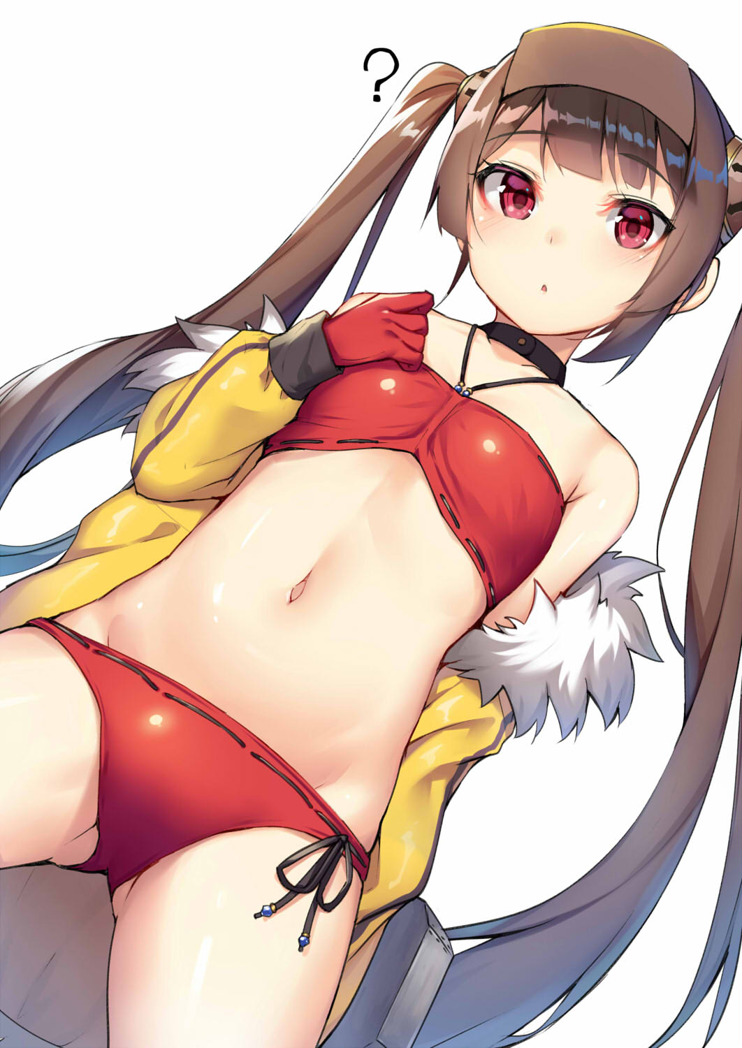 二次ロリ少女の可愛いからだ、おへそがたまらないロリおへそぺろぺろしたい二次エロ画像-18